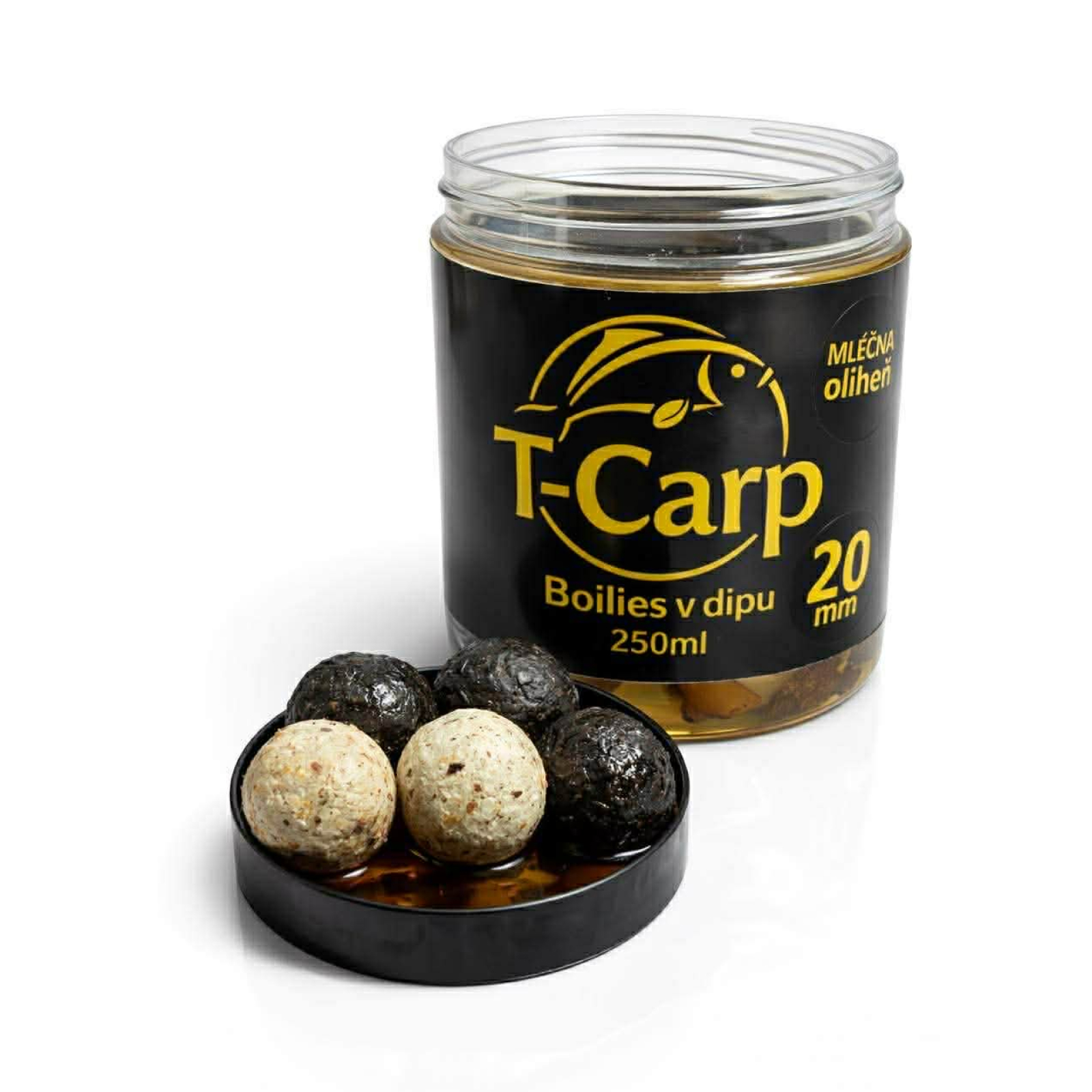 Boilies v dipu Mléčná oliheň